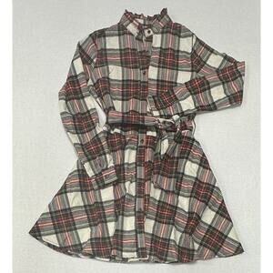 Cozy Cabin Flannels Kiel James Patrick Womens Santa Baby Flannel Dress Size XS